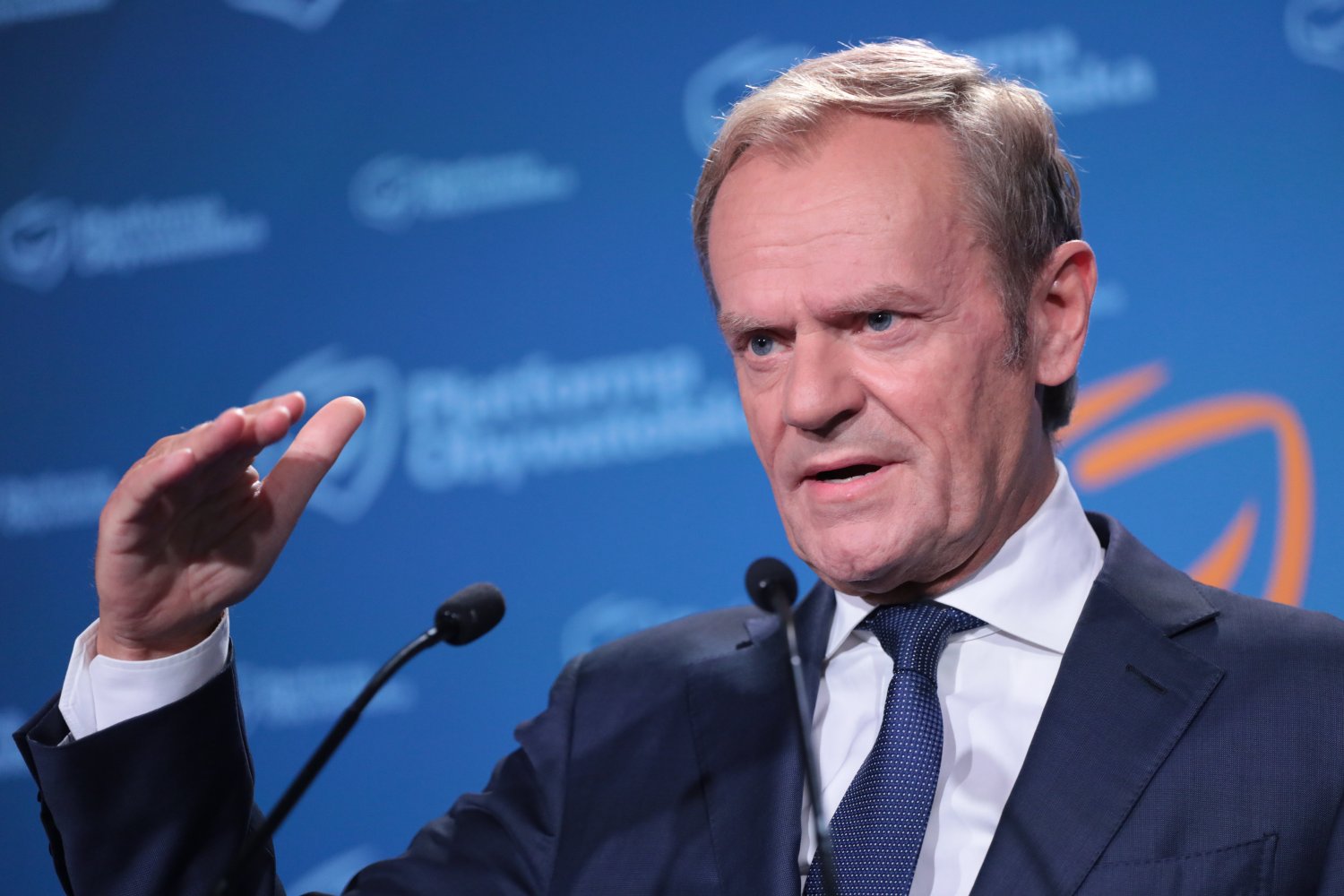Przewodniczący PO Donald Tusk
