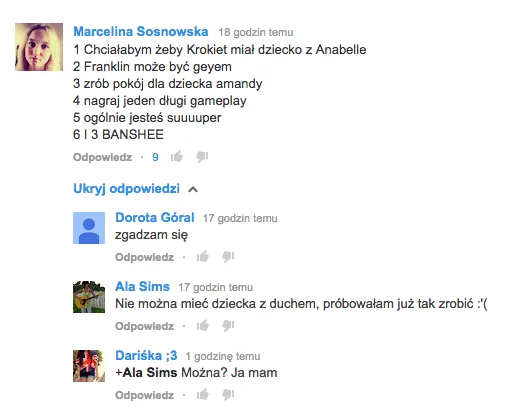 Fani doradzają Zuzi co powinna zrobić ze swoimi simami