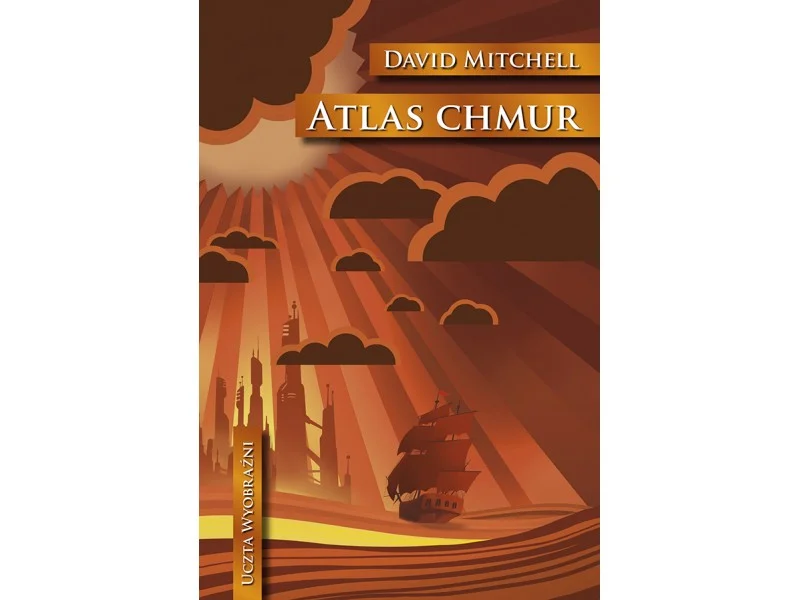 Front twardookładkowego wydania "Atlasu chmur" z serii Uczta Wyobraźni