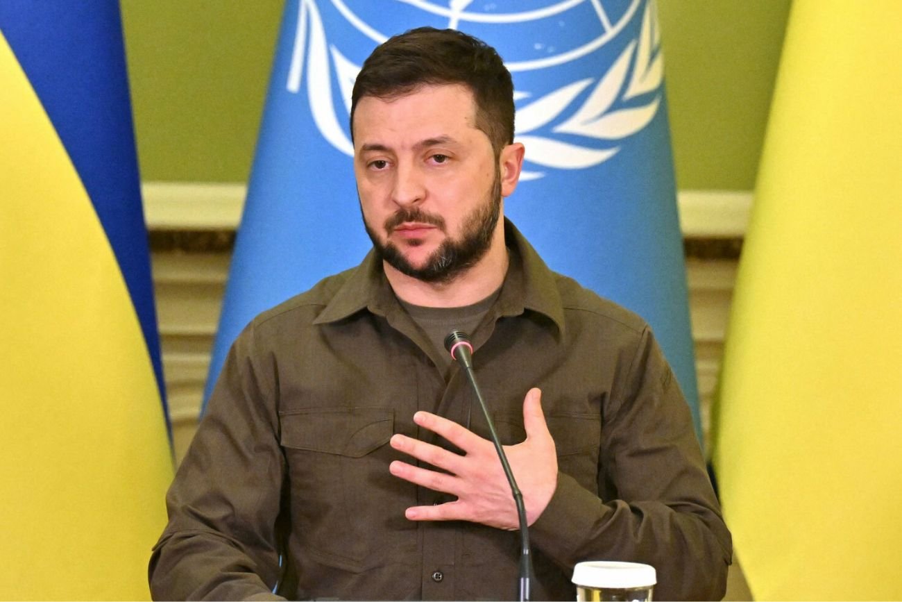 Wołodymyr Zełenski chce rozmawiać tylko z Putinem.