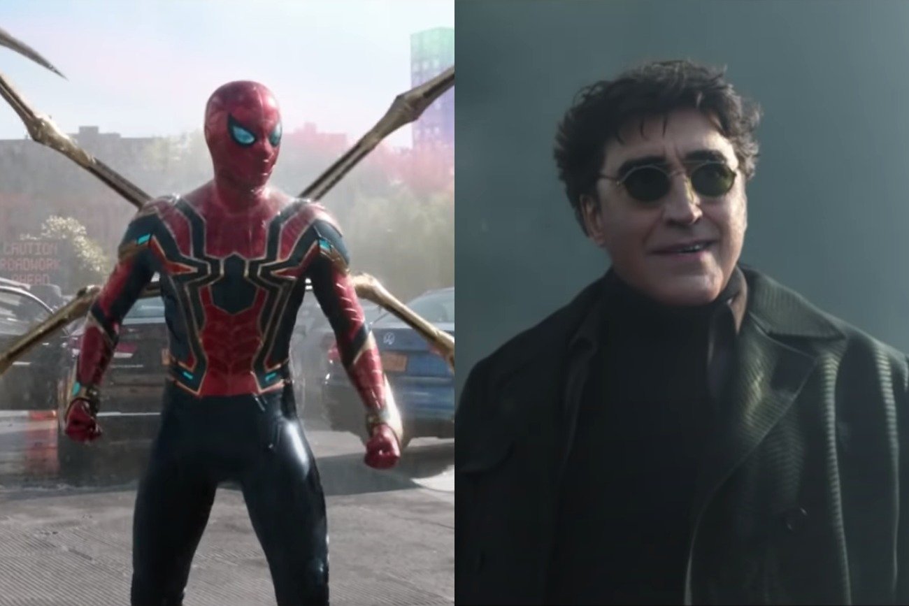 "Spider-Man: No Way Home" i Alfred Molina w roli doktora Octopusa. "Spider-Man: No Way Home" i Alfred Molina w roli doktora Octopusa.