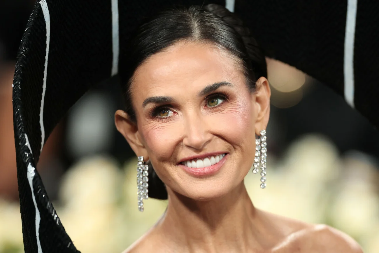 Demi Moore na Met Gali