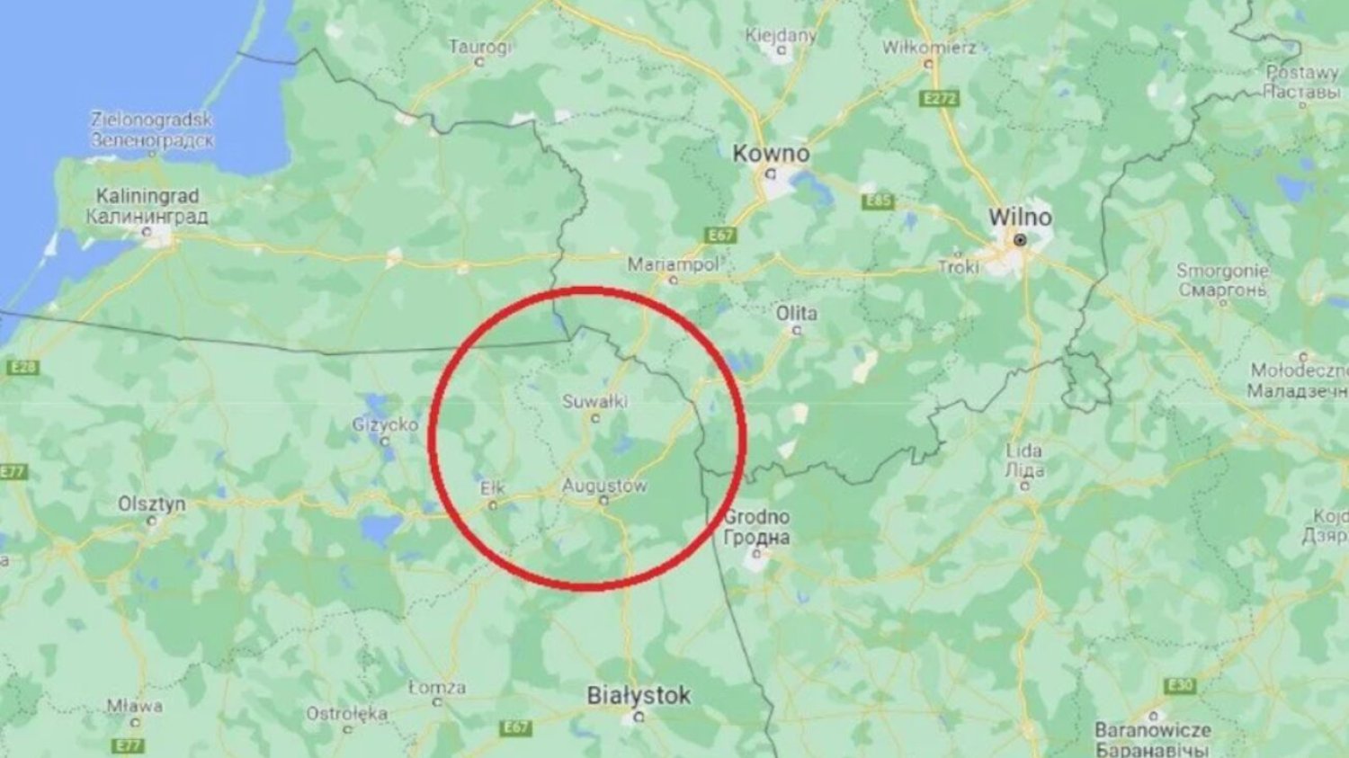 Rosyjski generał mówił o zajęciu fragmentu polskiej granicy w reżimowej telewizji