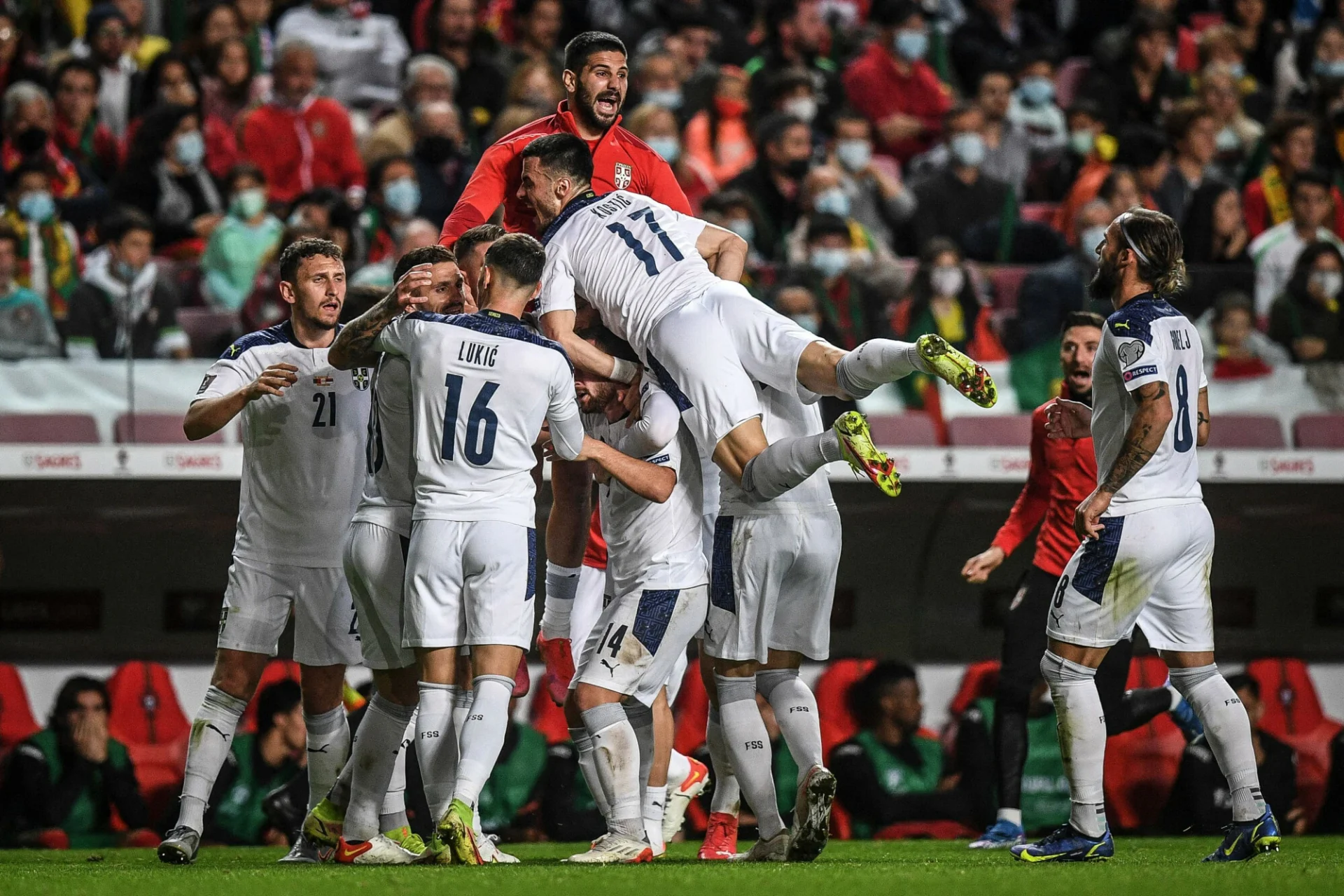 Serbia ograła Portugalię w Lizbonie i ma awans na mundial, faworyt zagra w barażach