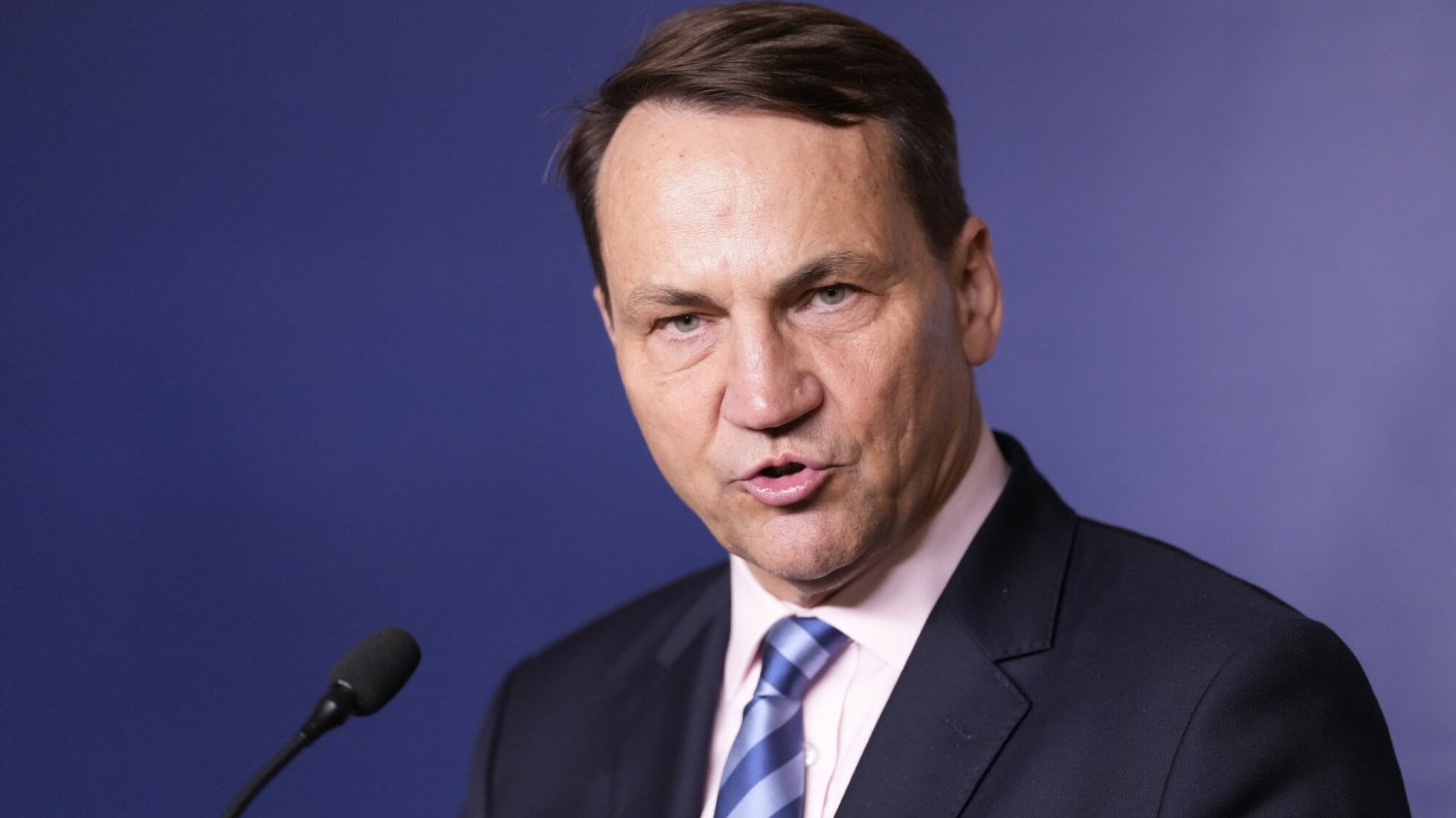 Minister Sikorski nie gryzł się w język podczas oceny słów prezydenta