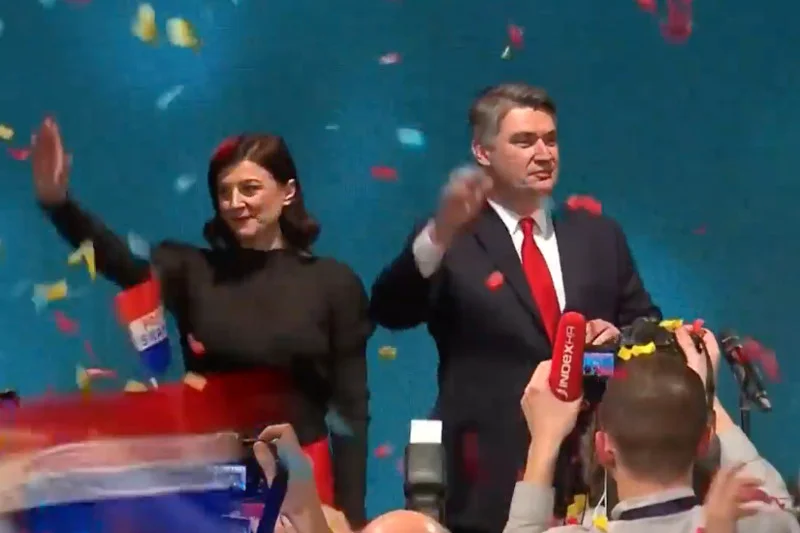 Zoran Milanović wygrał wybory prezydenckie na Chorwacji.