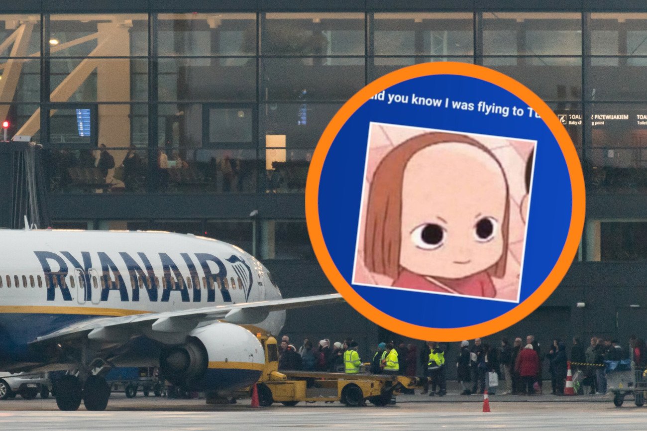 Ryanair wrzucił mem i zadrwił z niektórych swoich klientów