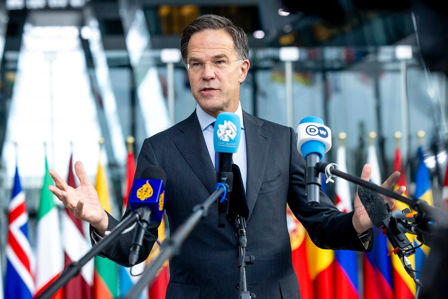 Szef NATO Mark Rutte