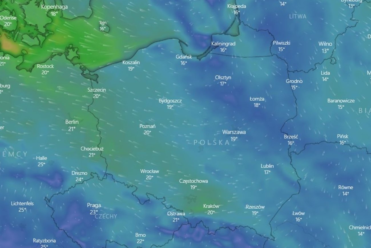 Gwałtowna zmiana pogody