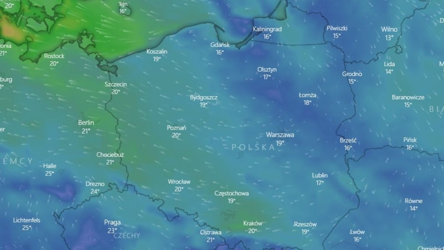Gwałtowna zmiana pogody