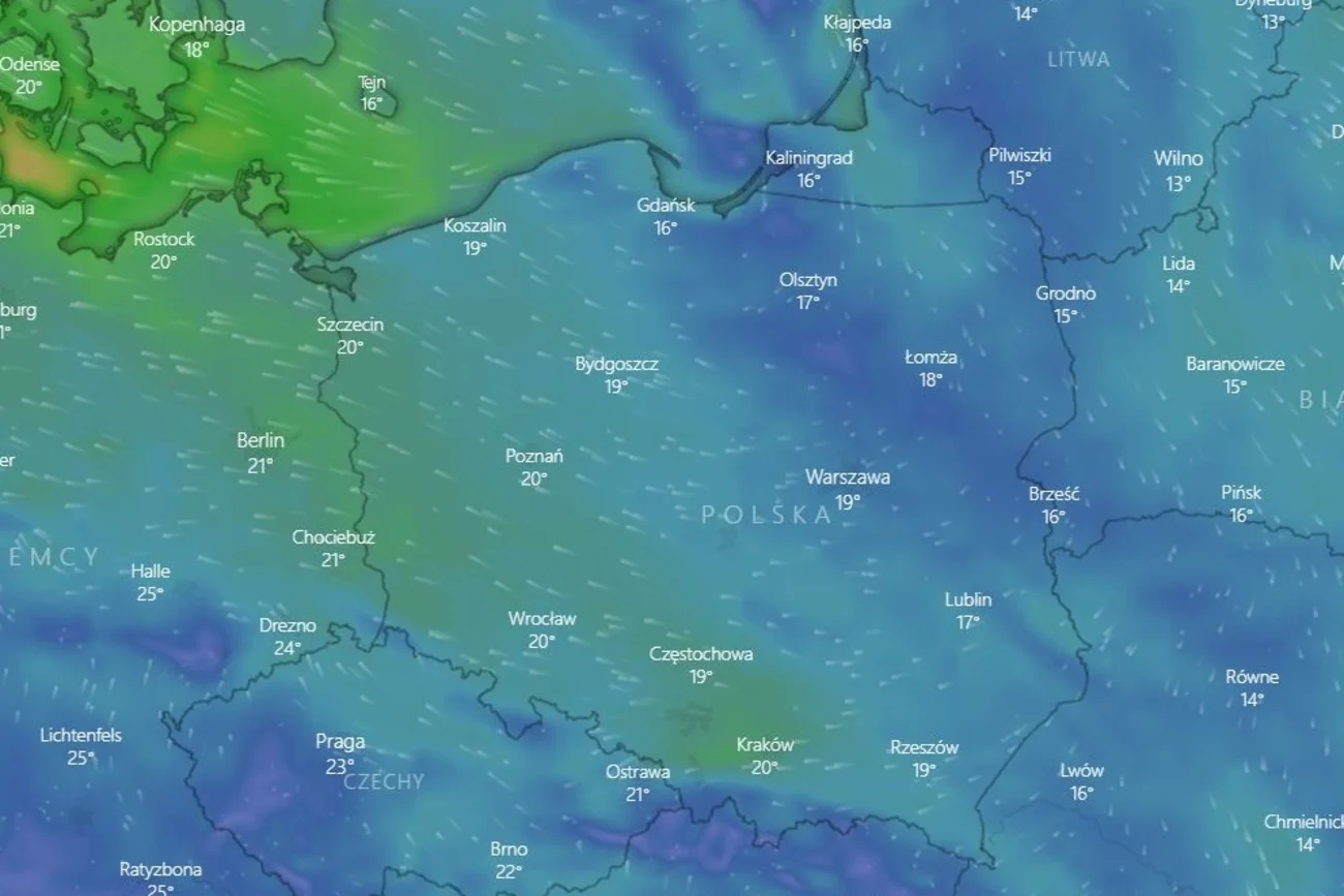 Gwałtowna zmiana pogody