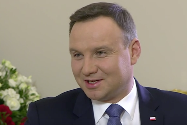 Andrzej Duda udzielił wywiadu BBC News