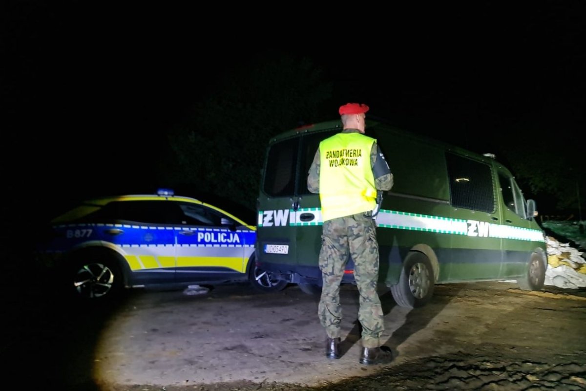 Specjalna operacja wojska pod Lublinem. Tam mogą być szczątki rakiety