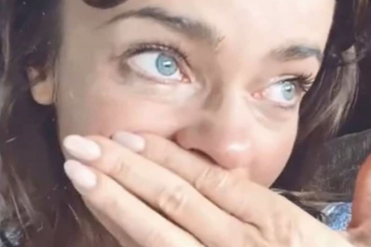 Edyta Herbuś martwi się o zdrowie babci.