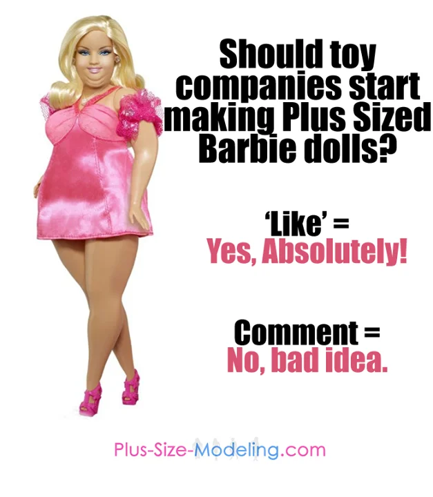 Grafiak z Fanpage'a Plus Size Modeling.