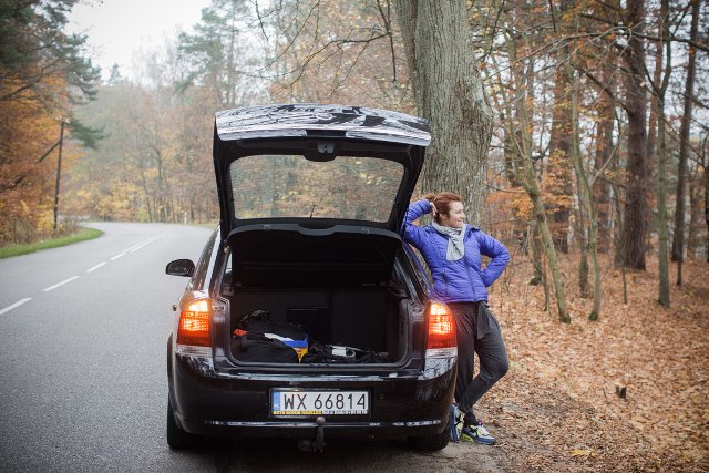 Cztery tygodnie jeździliśmy po Polsce.