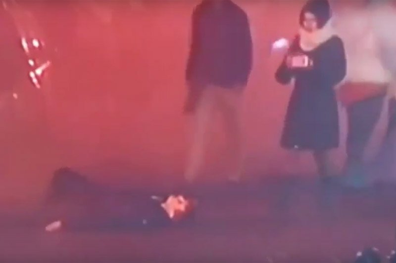 Wojciech Diduszko "prowokator", który położył się na ulicy pod Sejmem wydał oświadczenie.