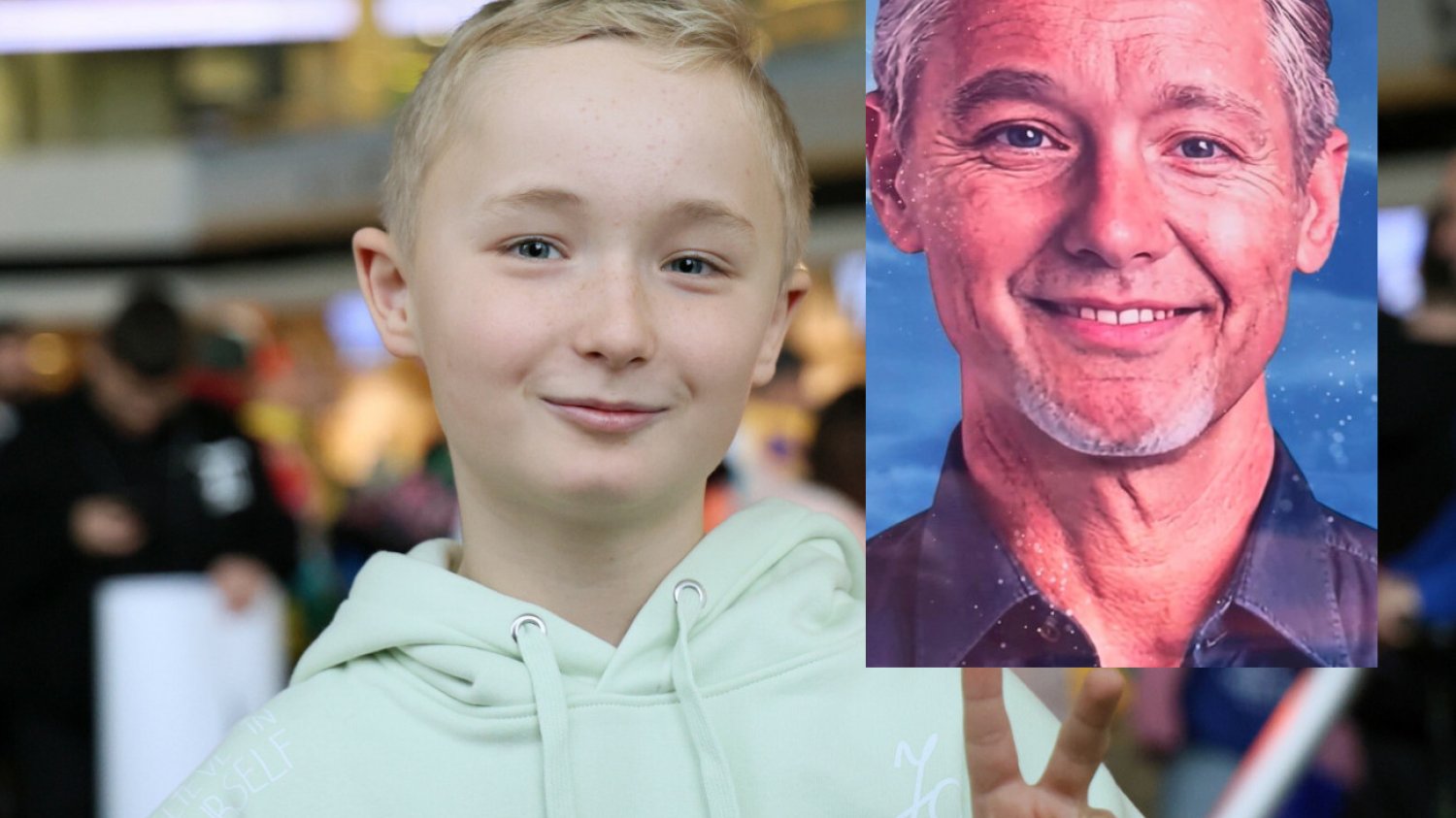 AI na Eurowizji Junior 2024. Dominika Arima z Polski postarzono. Wizualizacja z AI na Eurowizji Junior. Z 11-letniego Dominika Arima zrobiono dorosłego.