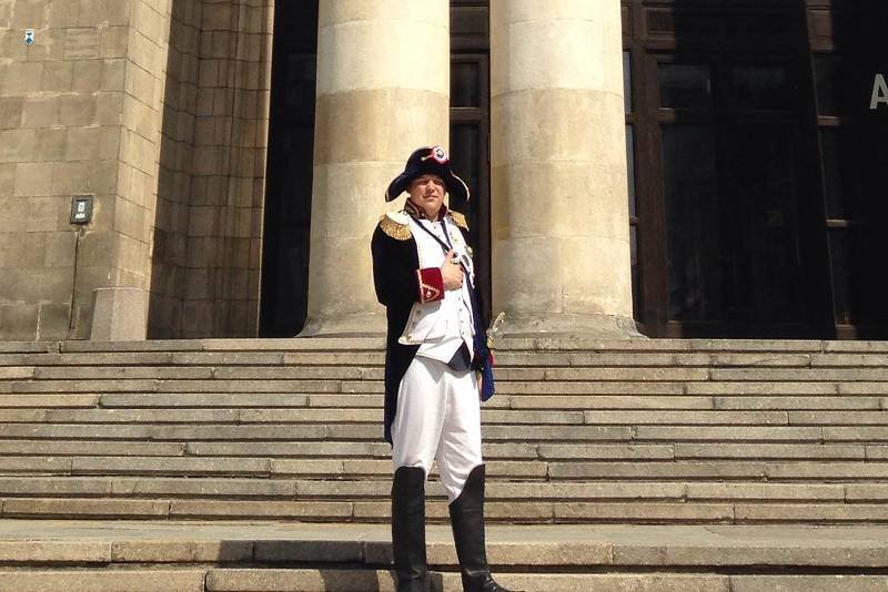 Spędziłem jeden dzień jako Napoleon w Warszawie