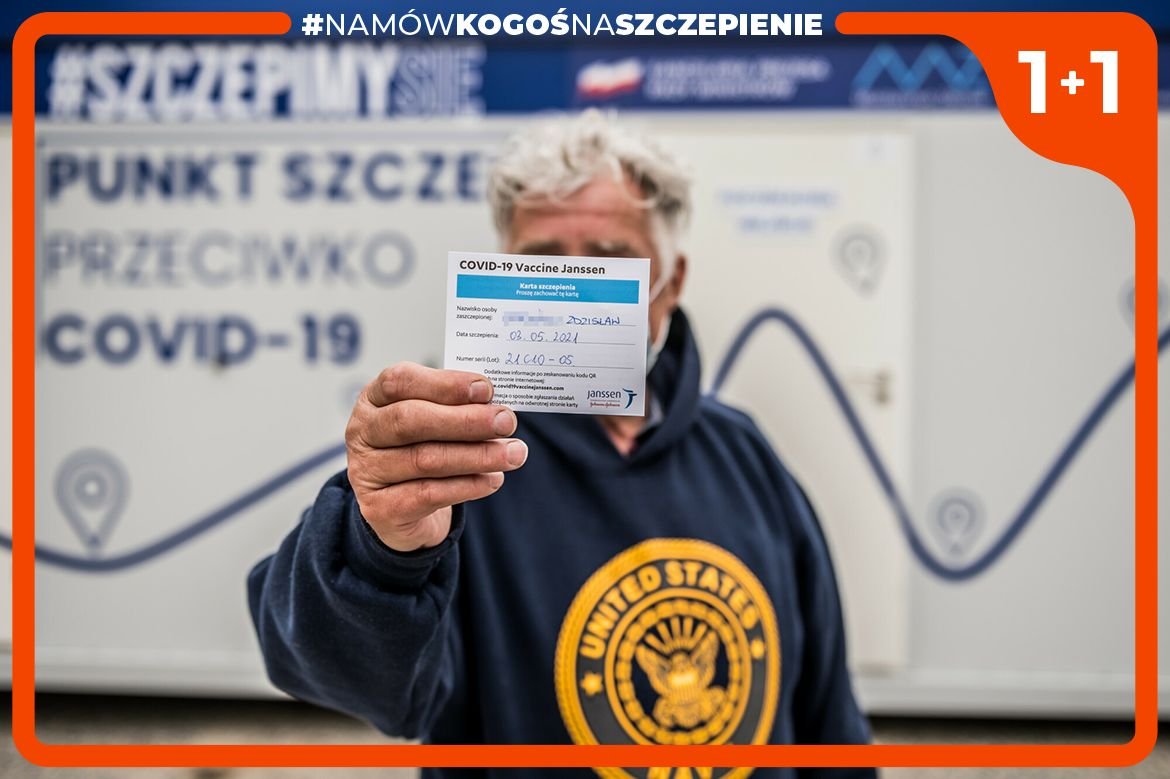 Dołącz do akcji "1+1" i namów choć jedną osobę na szczepienie