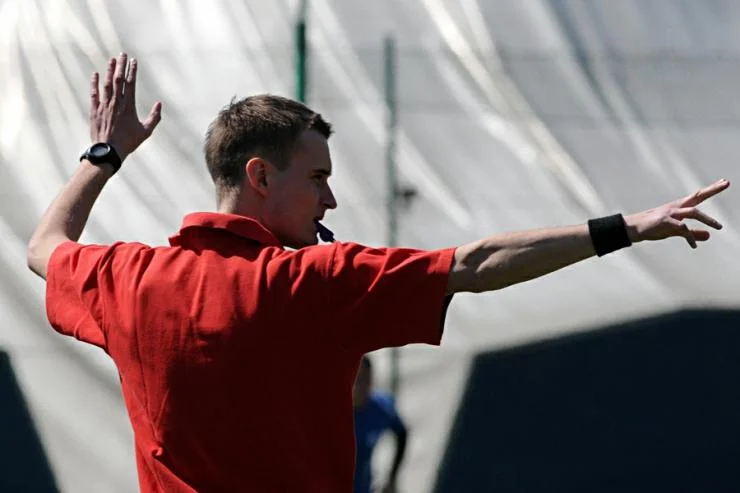 Marcin Grochal w akcji.