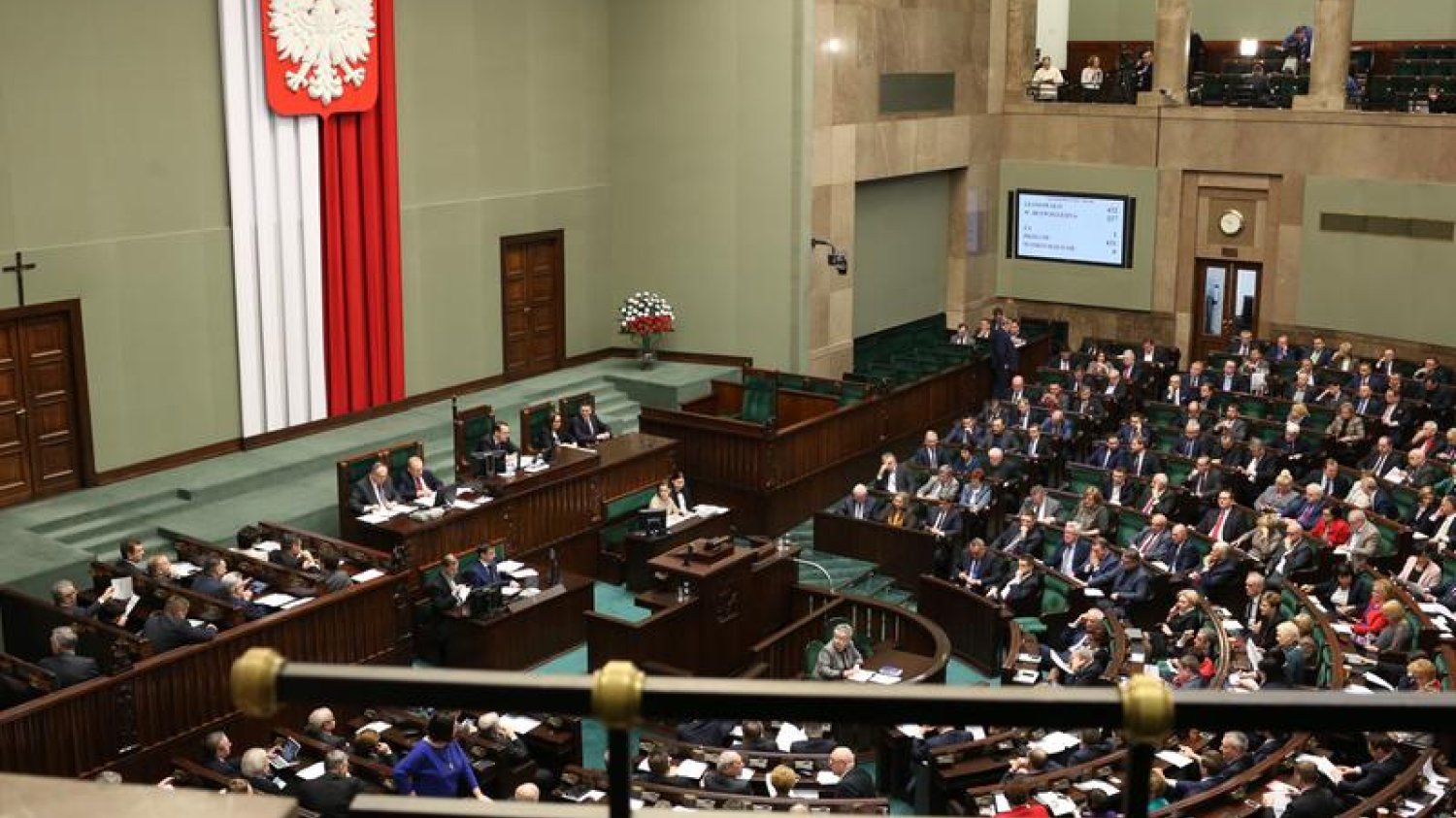 Obrady Sejmu. Fot.Krzysztof Białoskórski/ Sejm