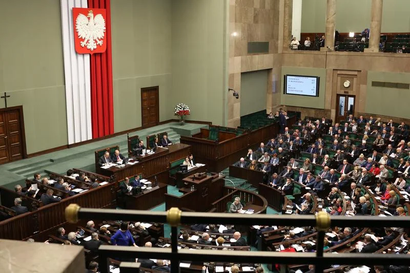Obrady Sejmu. Fot.Krzysztof Białoskórski/ Sejm