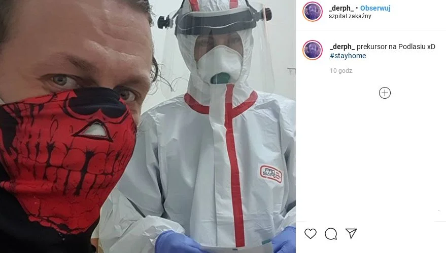 Krzysztof Drabikowski z zespołu Batushka jest pierwszą osobą zakażoną koronawirusem na Podlasiu.
