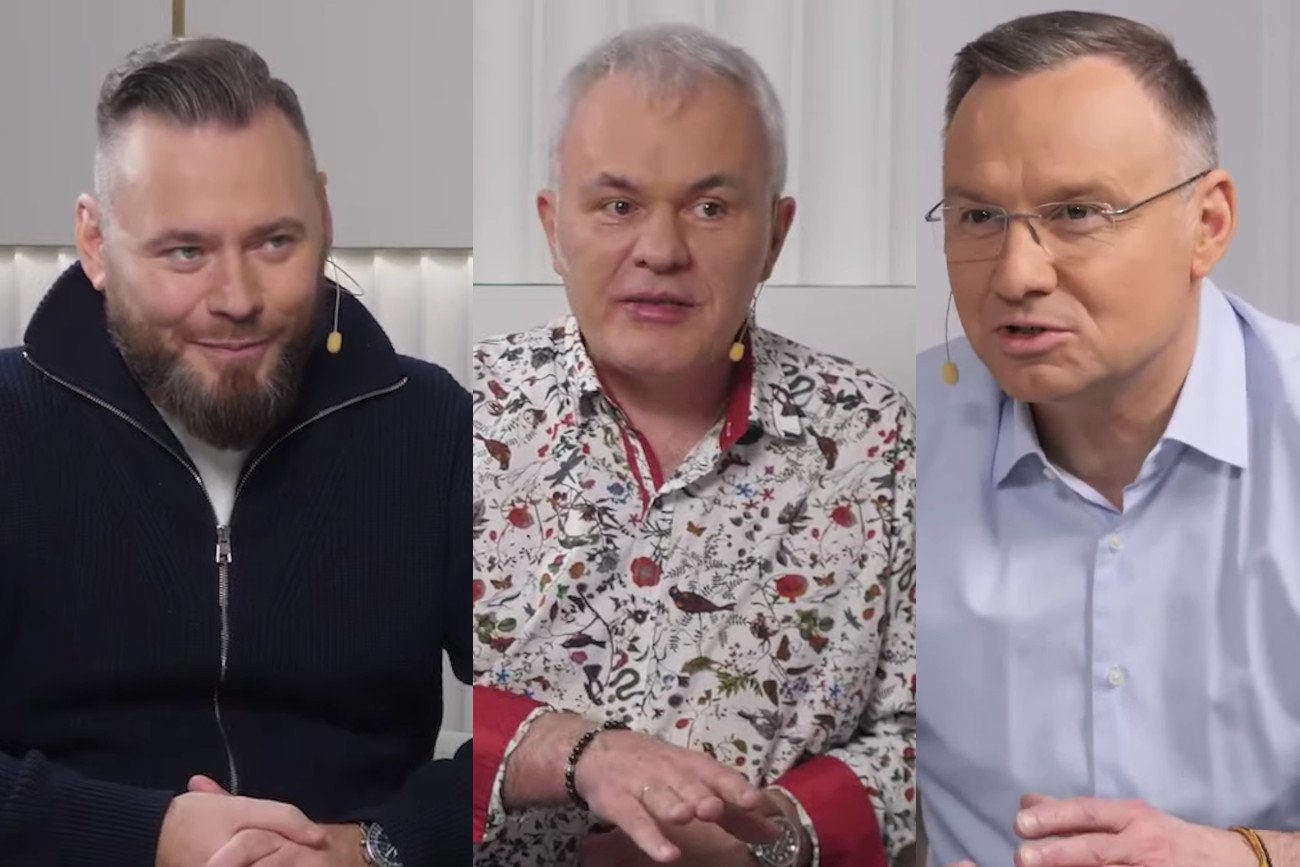 Krzysztof Stanowski i Robert Mazurek przeprowadzili wywiad z prezydentem Andrzejem Dudą.