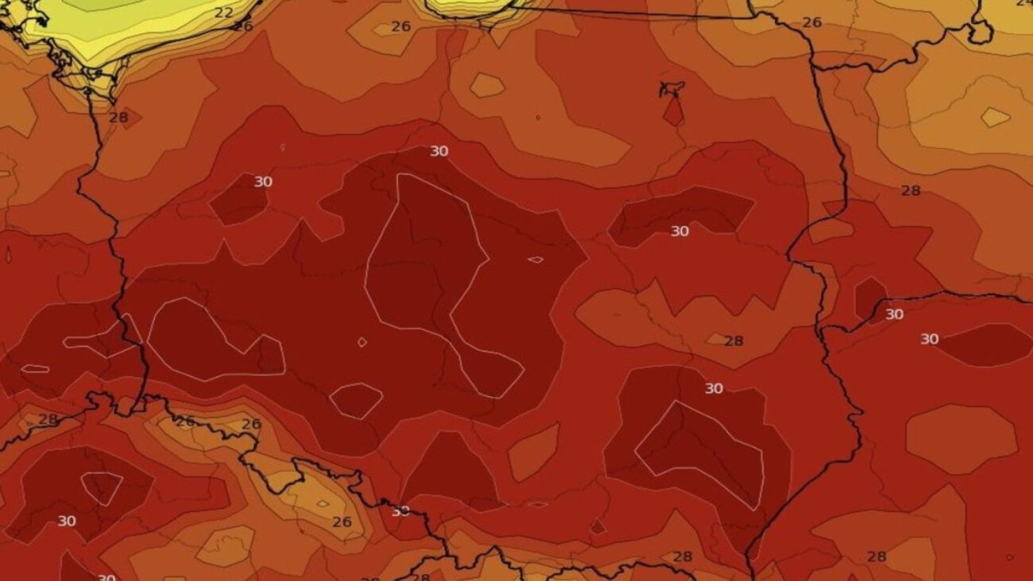 Pogoda 14 sierpnia. Będzie upalnie i słonecznie. Pojawią się przejściowe burze.