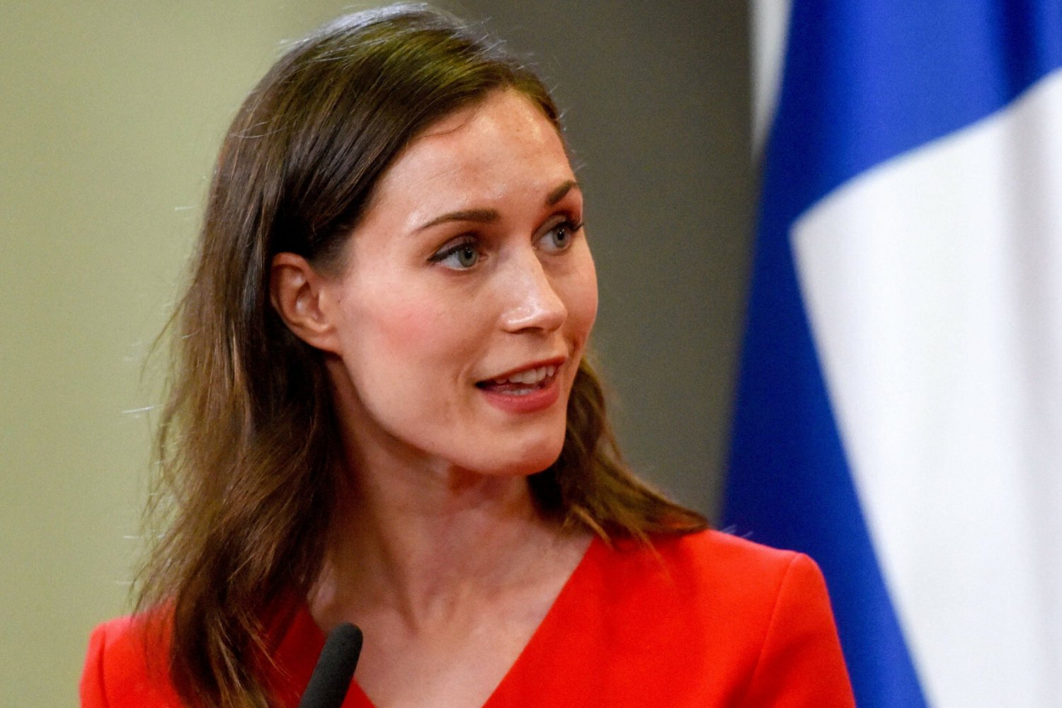 Premierka Finlandii Sanna Marin.