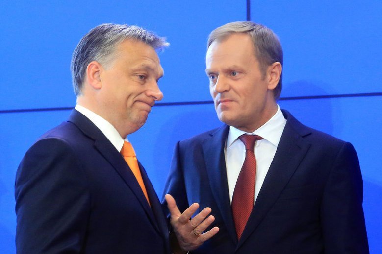 Donald Tusk w swoim przemówieniu nawiązał do poglądów Viktora Orbana.