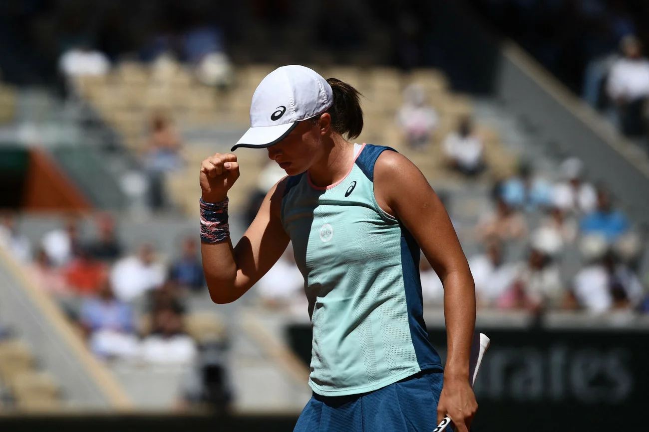 Iga Świątek jest liderką rankingu WTA, z kapitalną serią 34 wygranych meczów z rzędu.