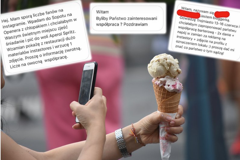 Influencerki upadają coraz niżej: sępią nawet o darmowy obiad
