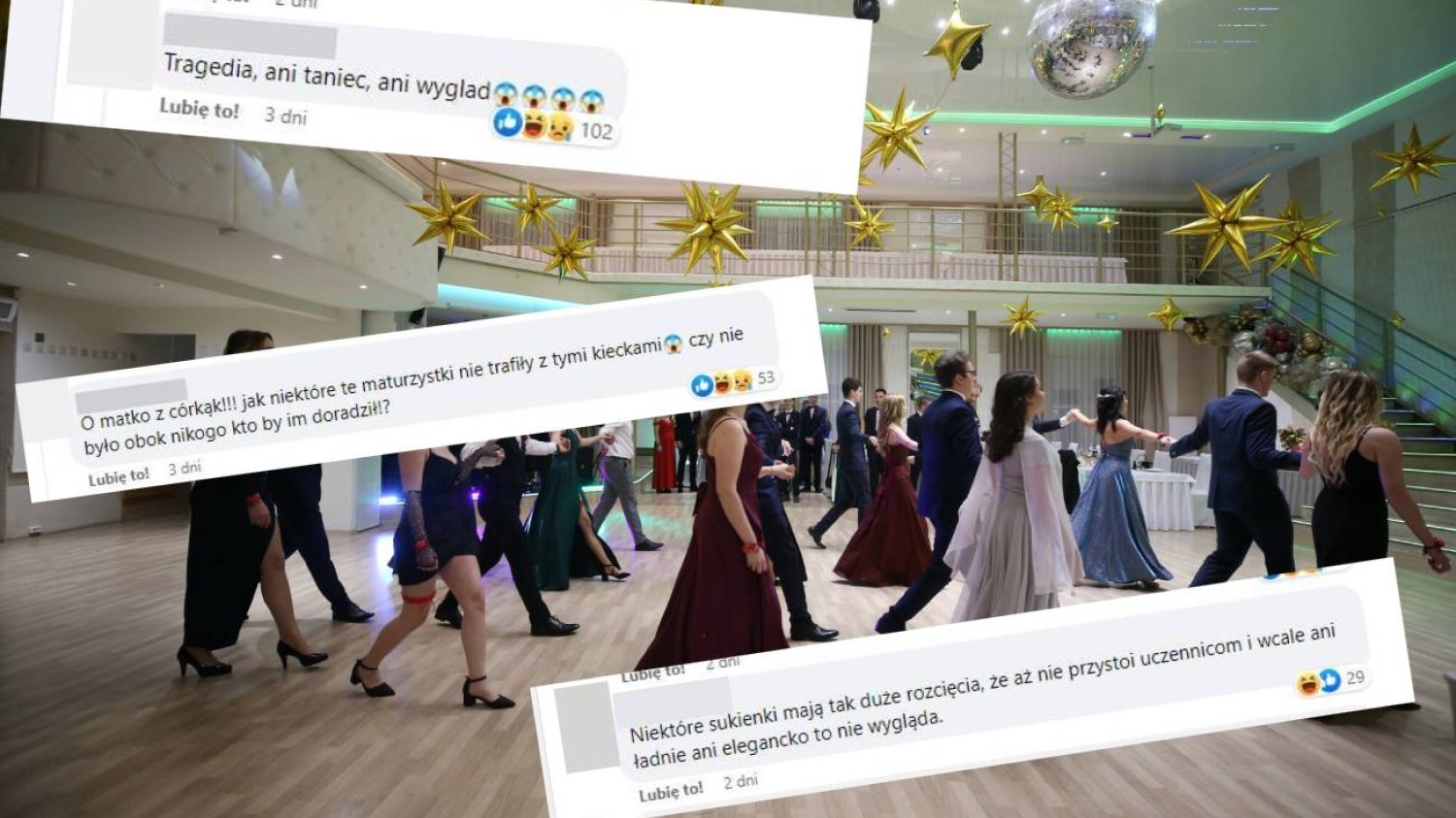 Fala hejtu na filmiki ze studniówek. znawczynie facebookowe krytykują