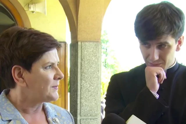 Beata i Tymoteusz Szydło. Młody kapłan odprawił w maju mszę prymicyjną