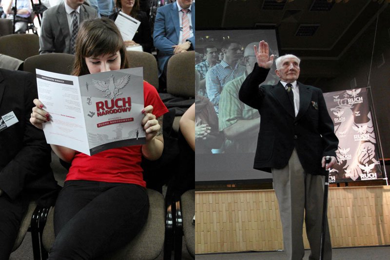 Pierwszy kongres Ruchu Narodowego przyciągnął zarówno młodych, jak doświadczonych narodowców.