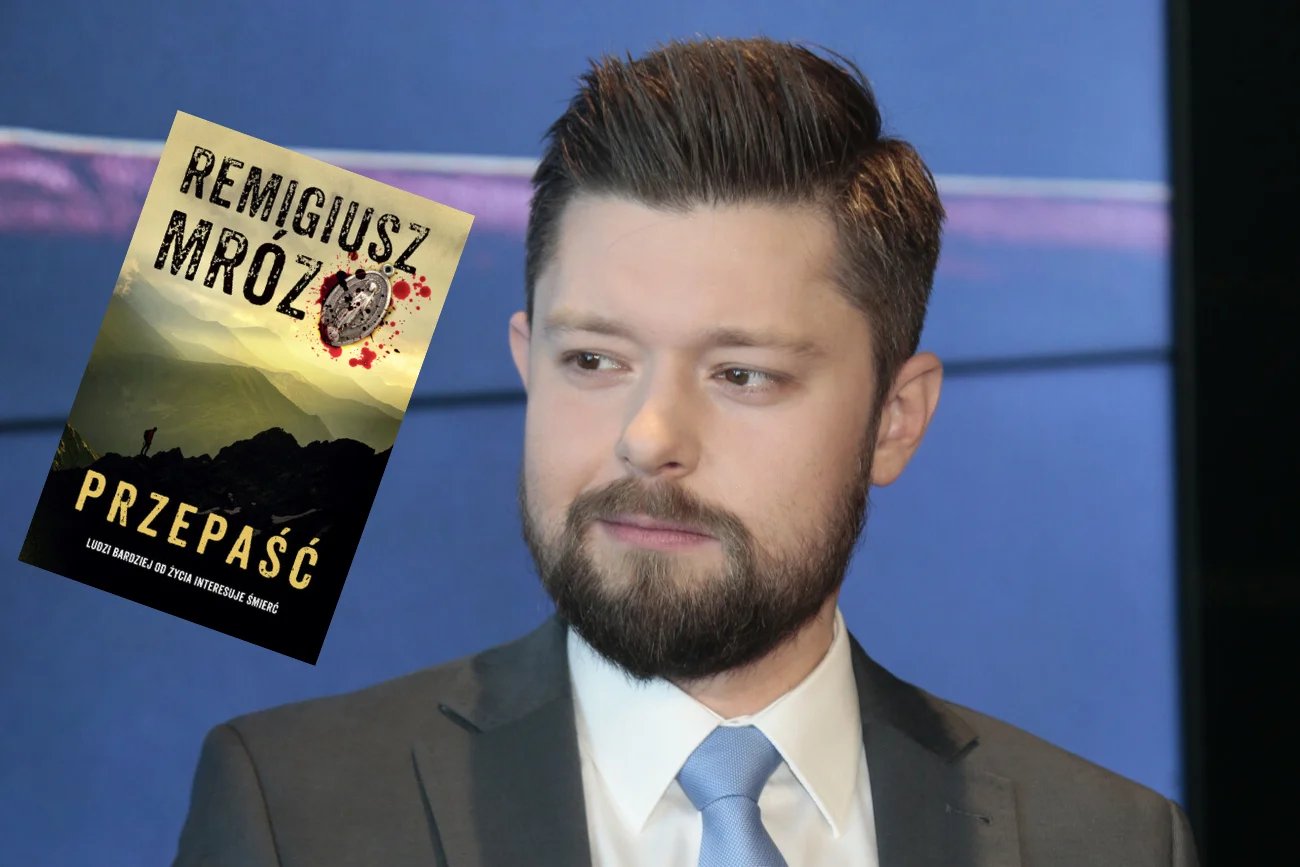 Reklama książki Remigiusza Mroza "Przepaść" zablokowana za obrazę uczuć religijnych.