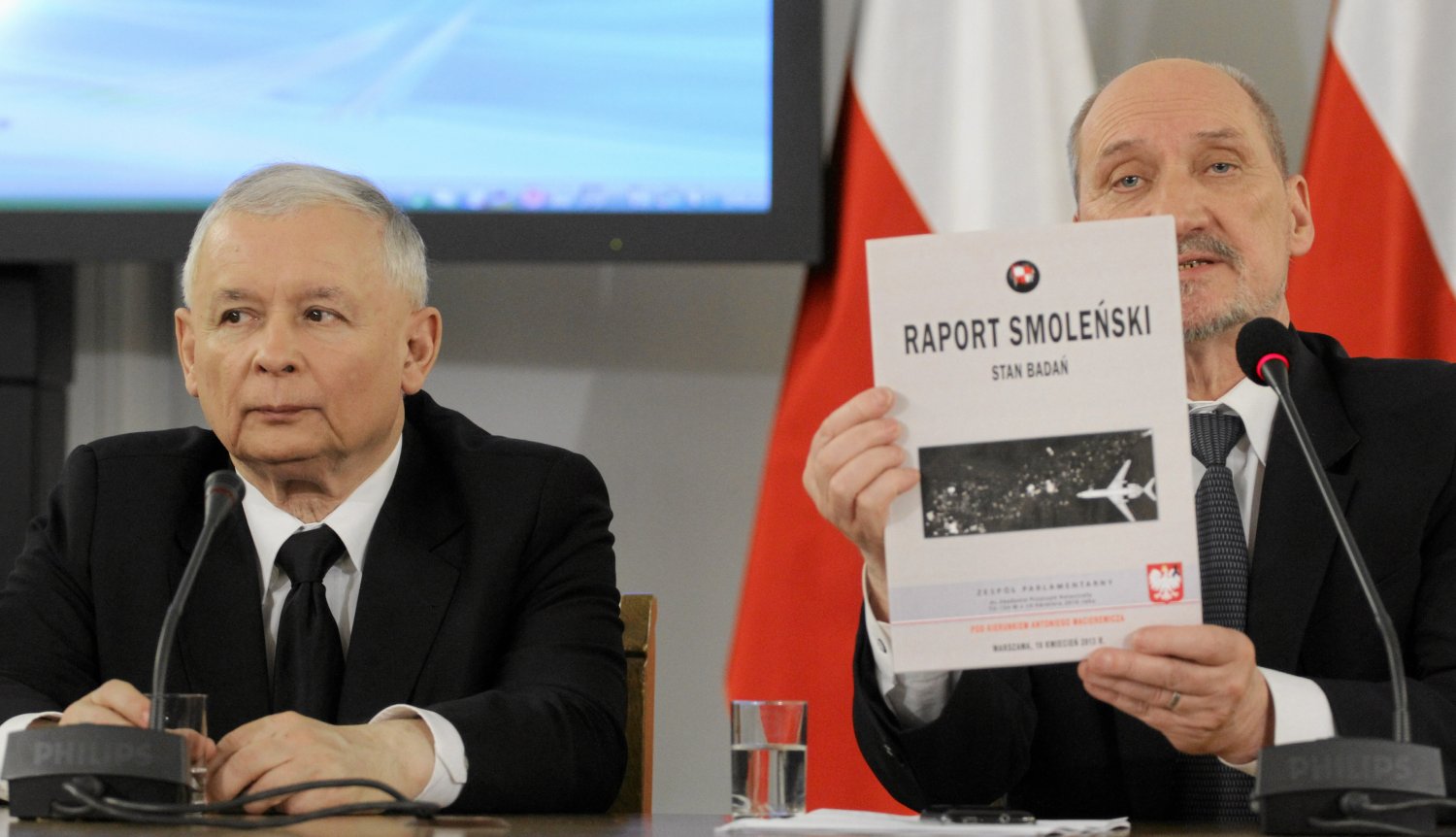 Jarosław Kaczyński i Antonii Macierewicz, Trzecia Rocznica Katastrofy Smolenskiej