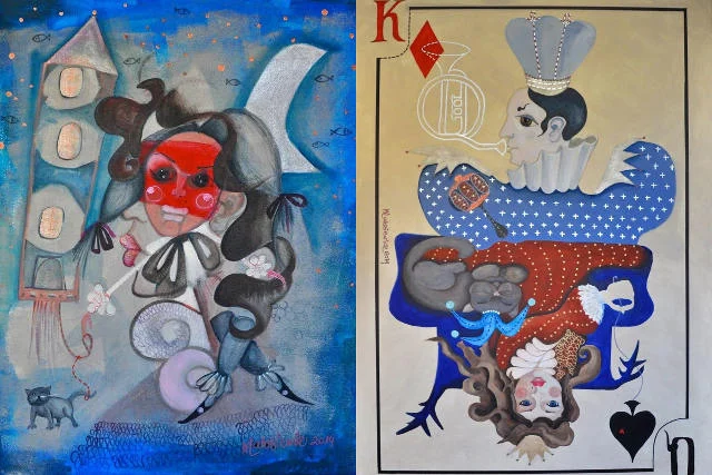 Acryle na płótnie Magdaleny Latosiewicz