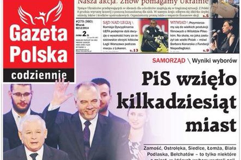 "Gazeta Polska Codziennie" zanotowała spadek sprzedaży
