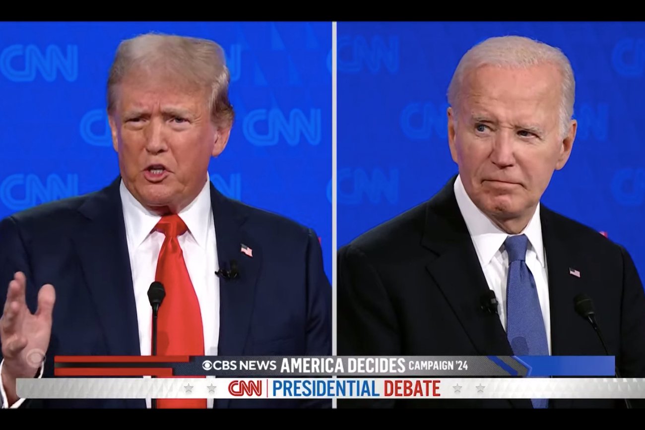 Za nami debata z udziałem Joe Bidena i Donalda Trumpa