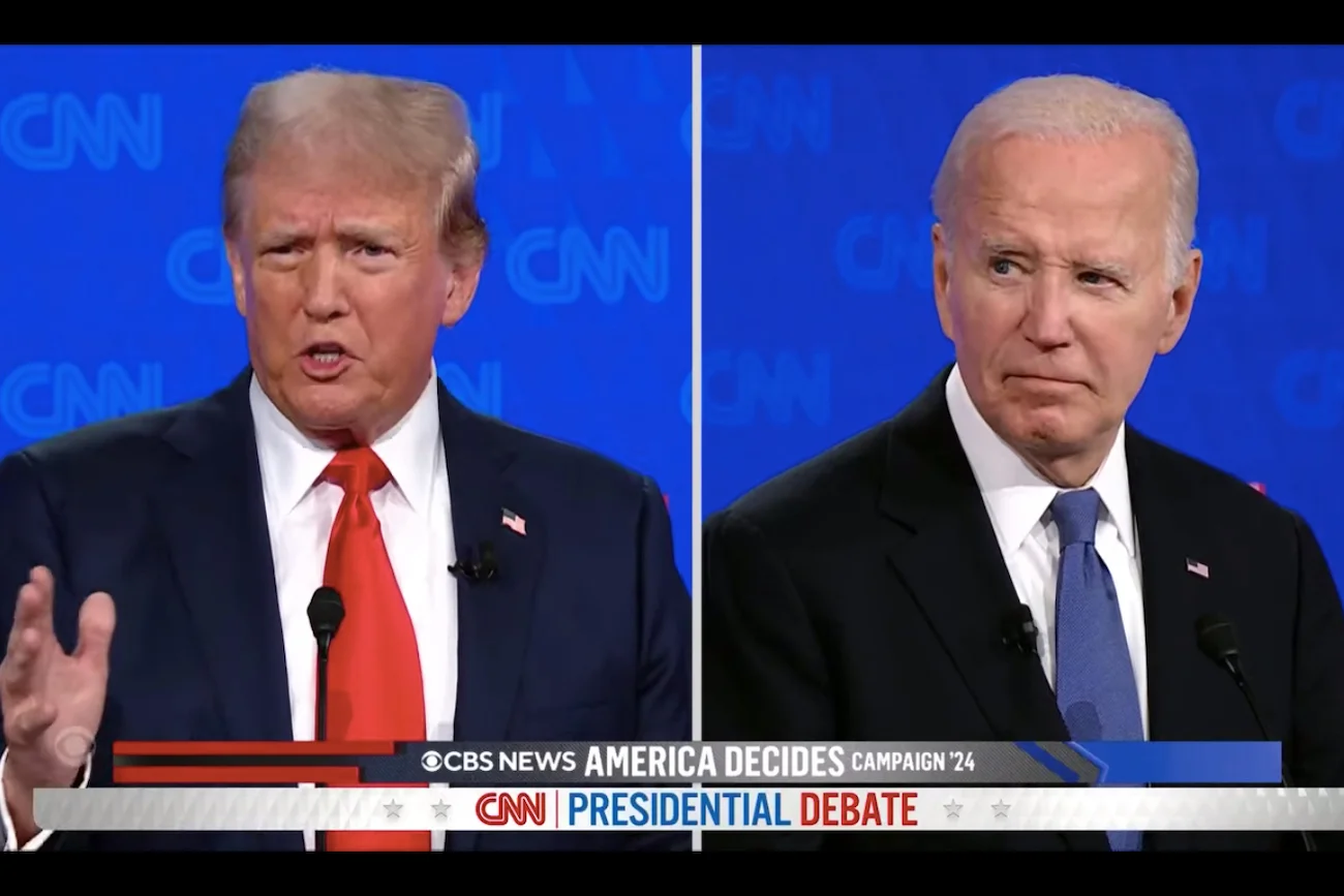 Za nami debata z udziałem Joe Bidena i Donalda Trumpa
