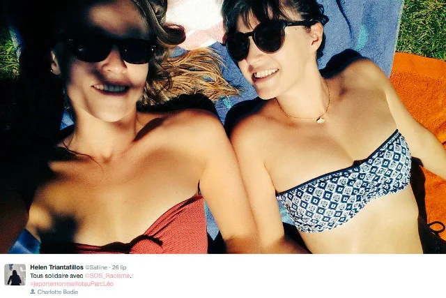Uczestniczki akcji bronią prawa do chodzenia w bikini