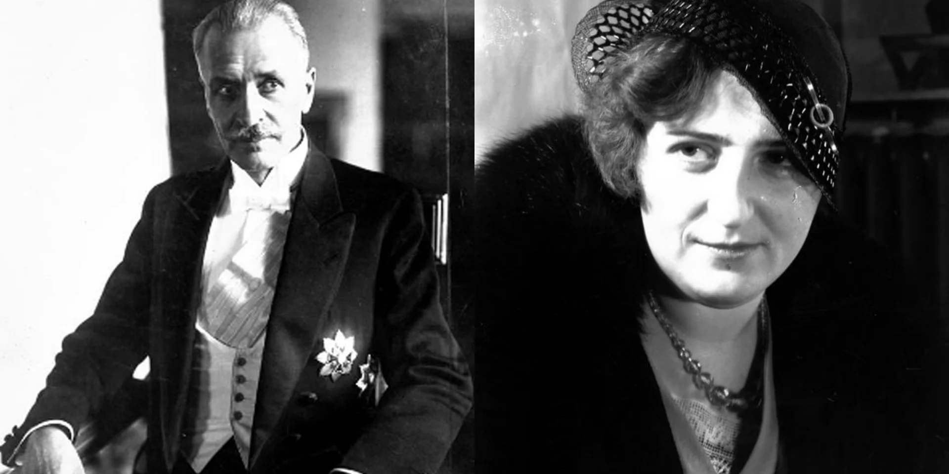 Ignacy Mościcki i Maria Dobrzańska.