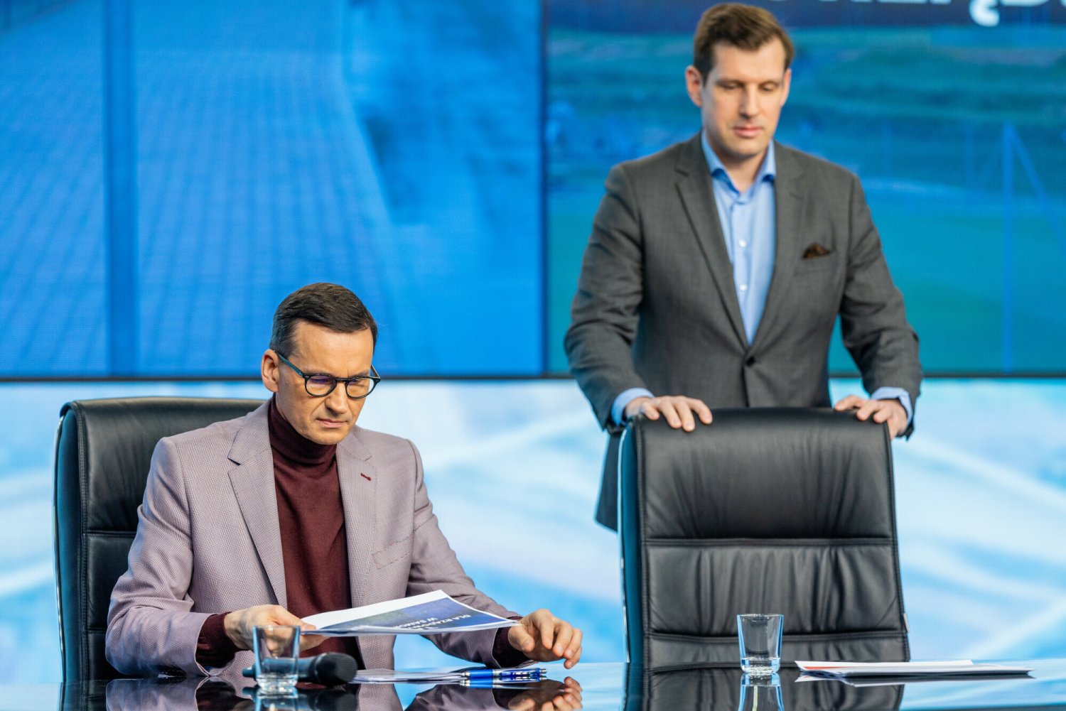 Mateusz Morawiecki i Tobiasz Bocheński