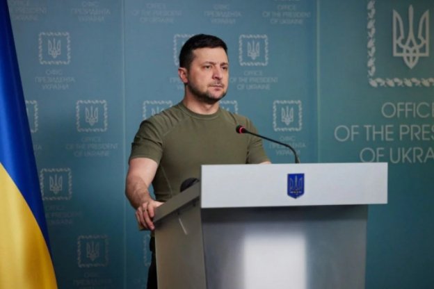 Prezydent Ukrainy rozmawiał z kanclerzem Niemiec. Niemcy są przeciwne embargu na rosyjską ropę i gaz.