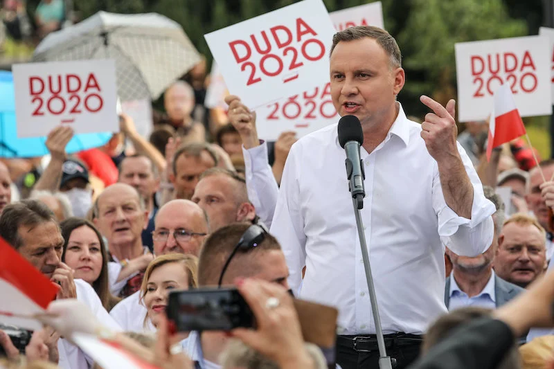 Andrzej Duda (PiS) przewidywał w Kielcach co się stanie, jeśli społeczeństwo nie wybierze go powtórnie na prezydenta.