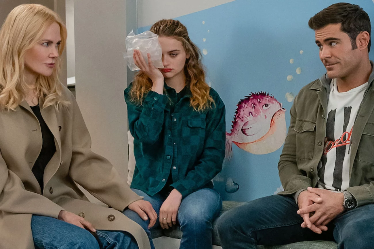 Nicole Kidman, Joey King i Zac Efron w filmie "Sprawa rodzinna".