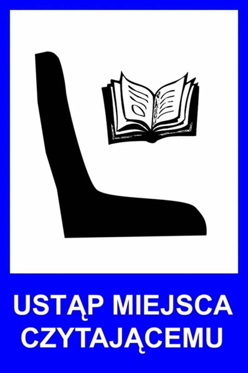 Kampania "Ustąp miejsca czytającemu"